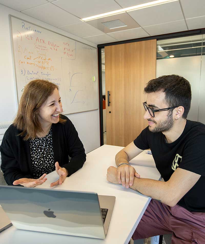 Alina Oprea and I, Cybersecurity and Privacy Institute, Boston, MA
